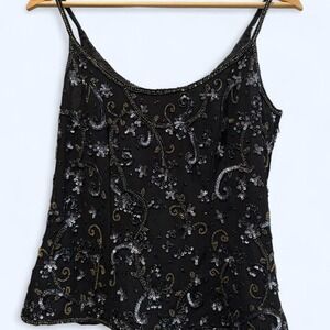 Marina Sequin Tank & Shawl